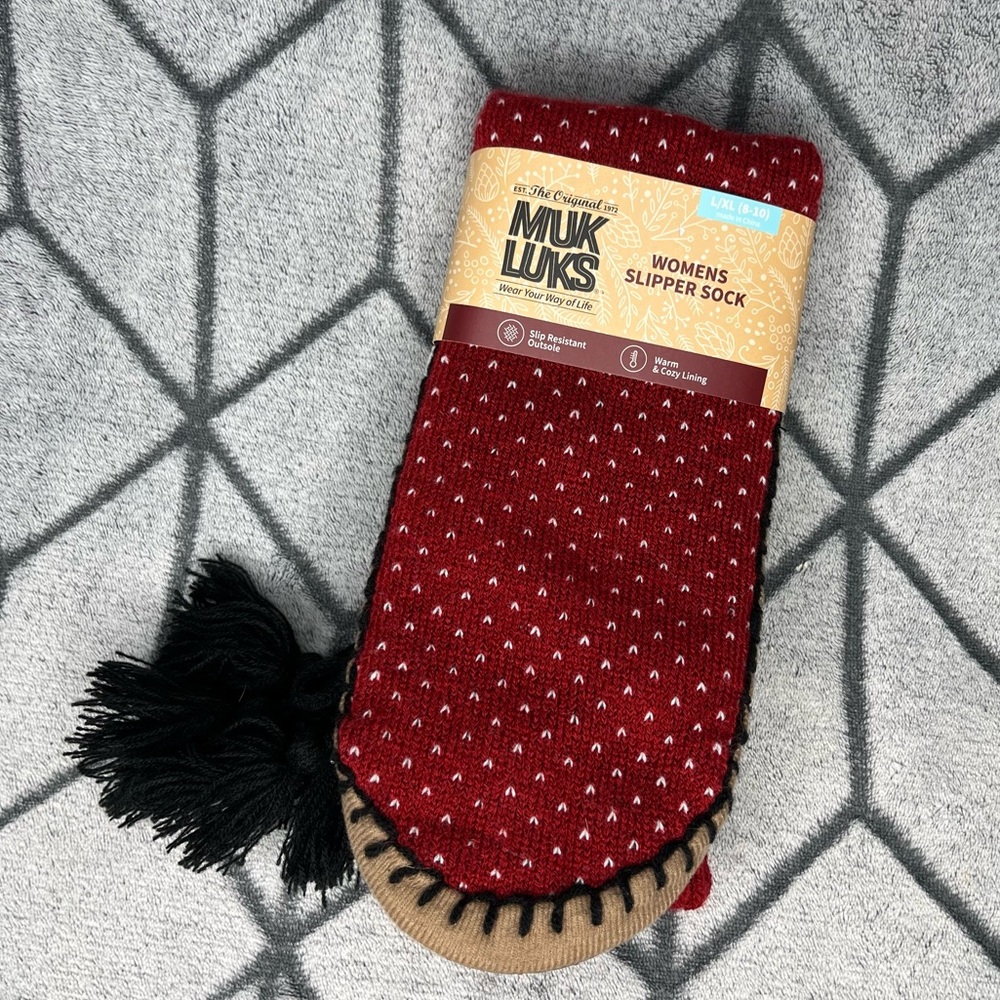 Muk Luks Women’s Slipper Socks NWT Y